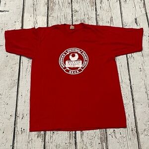 Vintage 1980s Boston Stone Red 80s Travel Tourism Crewneck Tee Top Shirt